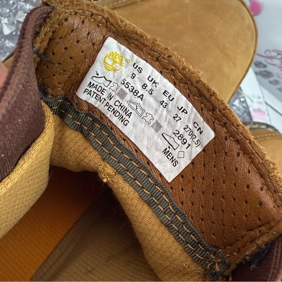 Timberland Tan Nubuck Chelsea Boots with Brown Elastic men’s boots leather main image 4